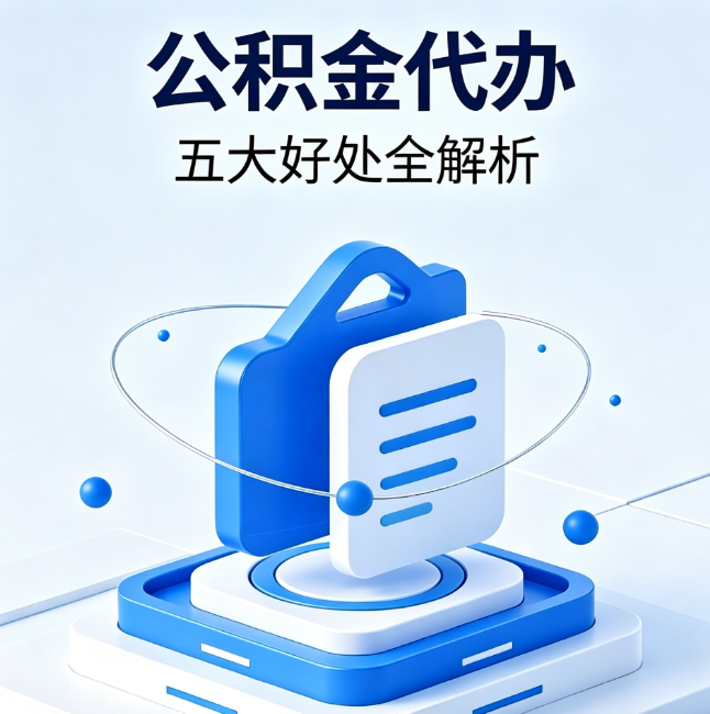 博尔塔拉公积金代办到底值不值？这5大好处让你少走弯路
